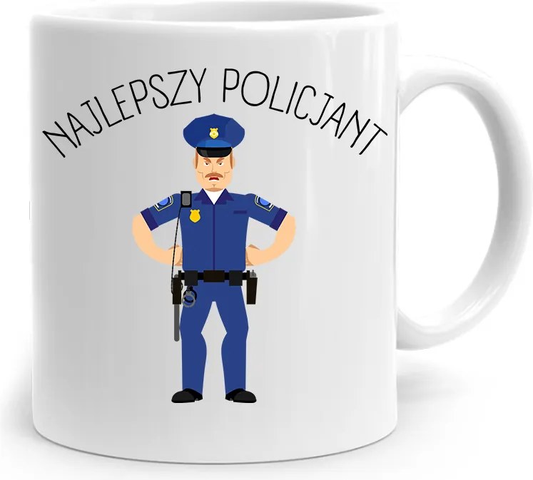 Bögre A Legjobb Rendőrnőnek, fényképes nyomattal