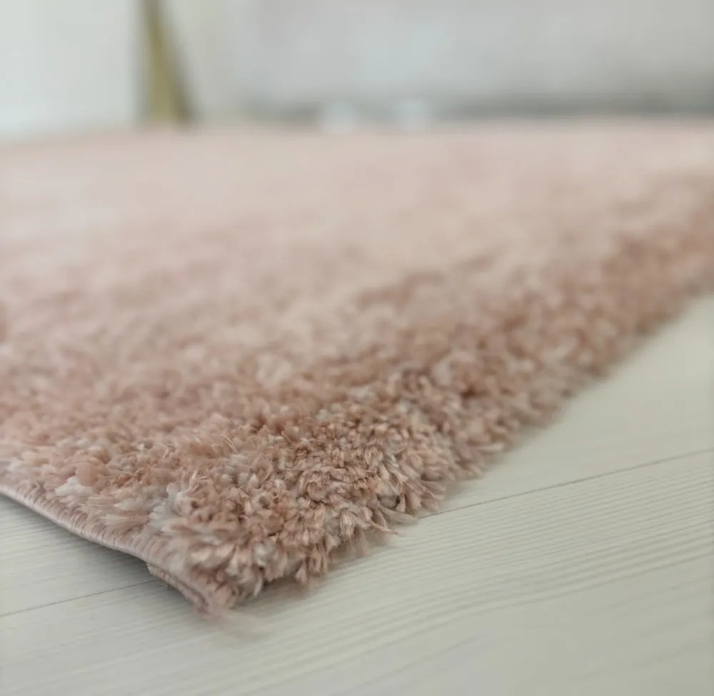 Marinca 5980 rózsaszín shaggy szőnyeg 80x250 cm