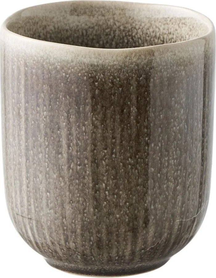 Szürkésbézs kőedény csésze szett 4 db-os 360 ml Viola – House Nordic