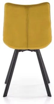 COMORO étkezőszék, 1 db, sárga