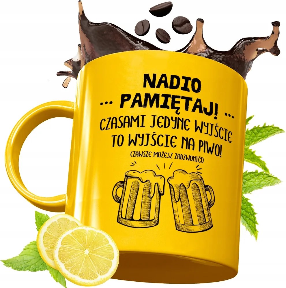 Arany Prémium Bögre Nadia Születésnapra Ajándék Nyomtatott