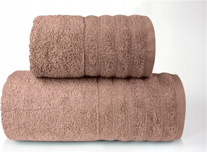 Alexa törölköző 70x130 barna 420g/m2 Greno