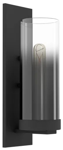 Eglo 44003 - Fali lámpa TOOTHILL 1xE27/40W/230V fekete