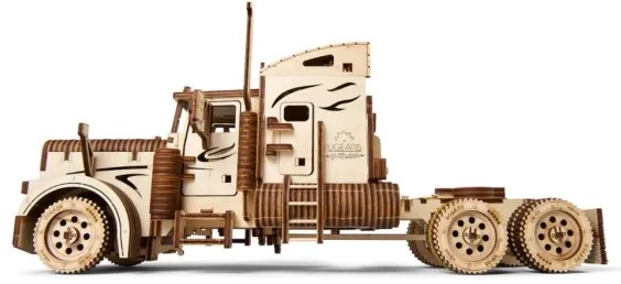 Ugears - 3D fa mechanikus puzzle Nyerges teherautó Heavy Boy