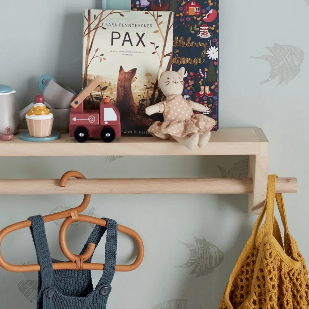 Gyerek rattan vállfa Aranya – Bloomingville Mini