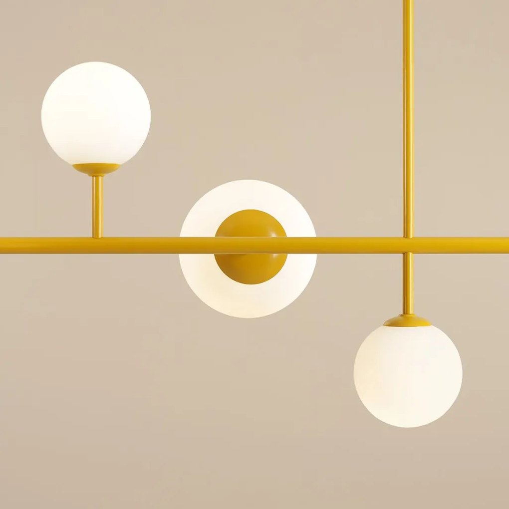 ALDEX 1092K14 DIONE Modern Függesztett Lámpa Sárga E27 IP20
