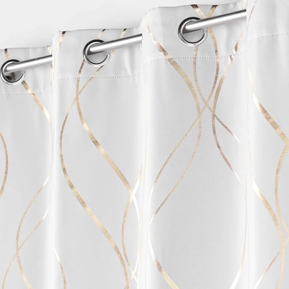 Világosszürke sötétítő függöny 135x240 cm Elise – douceur d'intérieur