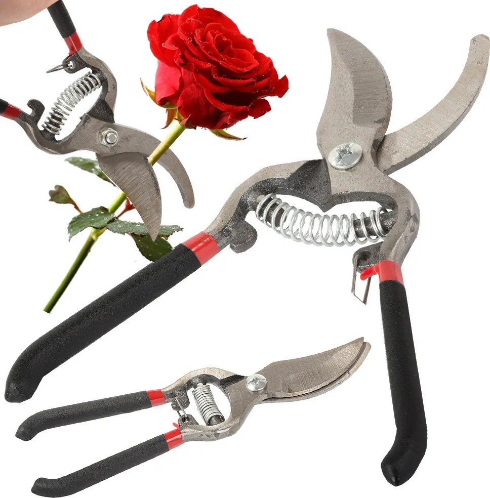 Kerti kézi metszőolló bokor metszőolló kovácsolt acélból