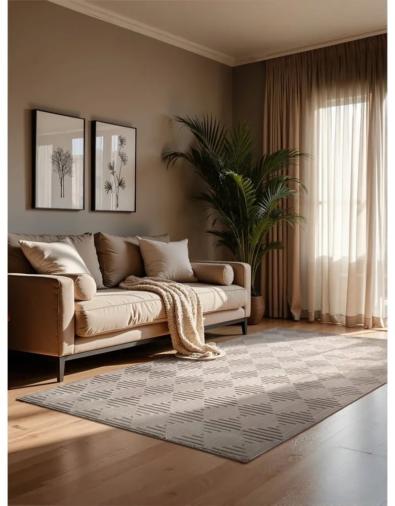 Bézs szőnyeg 200x280 cm Perles Tourmaline – Elle Decoration