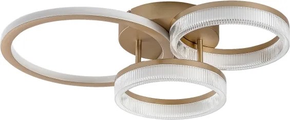 Rabalux 71473 - LED dimmelhető mennyezeti lámpa RIVONA LED/38W/230V 3000-6500K 58,5x38 cm+távirányítóval