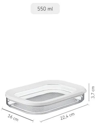 Élelmiszertartó doboz Black – Mepal