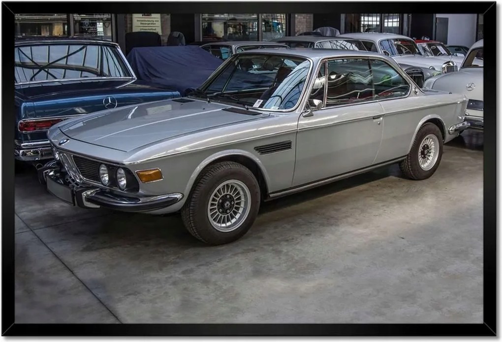 Poszterek keretben 60x40 Cápa Klasszikus limuzin