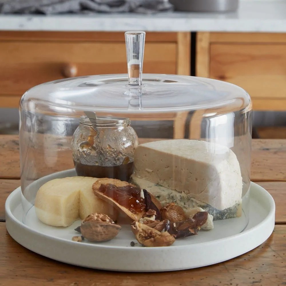 Barna agyagkerámia szervírozó tál Redonda – Costa Nova