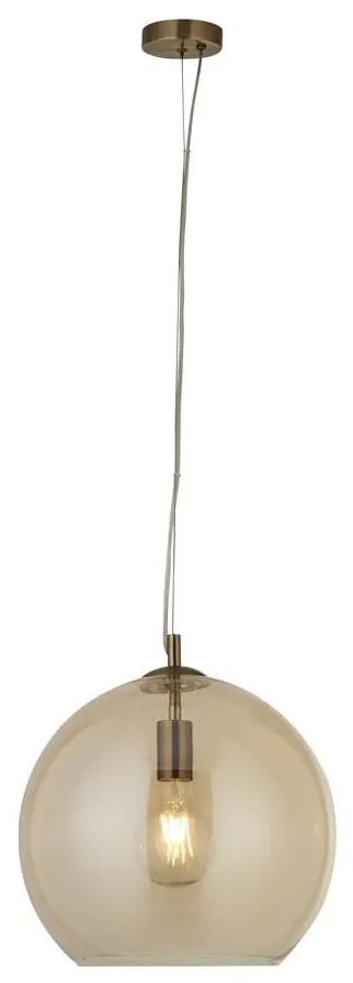 Searchlight 1635AM - Csillár zsinóron BALLS 1xE27/60W/230V réz