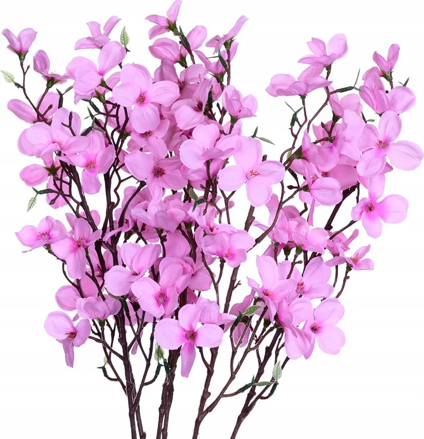 Alma ág lila művirág ágak nádhoz 6 db