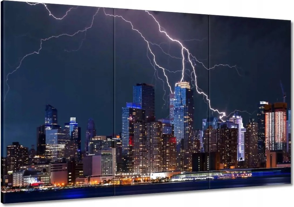 Festmények 120x80 New York éjszaka