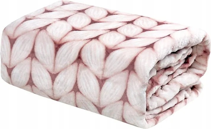 Takaró Pulóver puha mikroflanel Rózsaszín 150 x 200 [cm]
