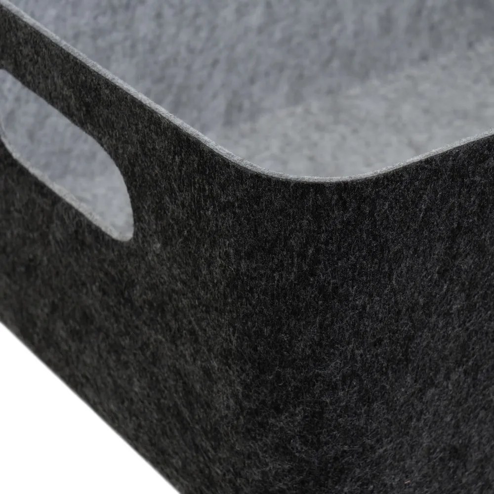 Textil tárolókosár szett 4 db-os 36x27x16 cm – Casa Selección