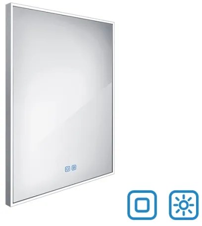 NIMCO ZP 13002VX - LED Fürdőszobai tükör háttérvilágítással 3000-6500K 80x60 cm IP44