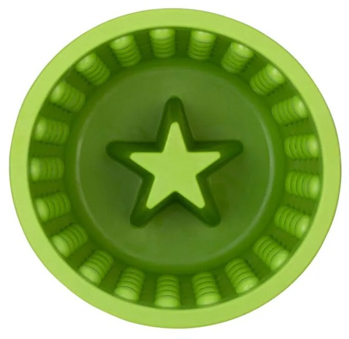 Habzsolásgátló tál Yoggie Pot Green – LickiMat