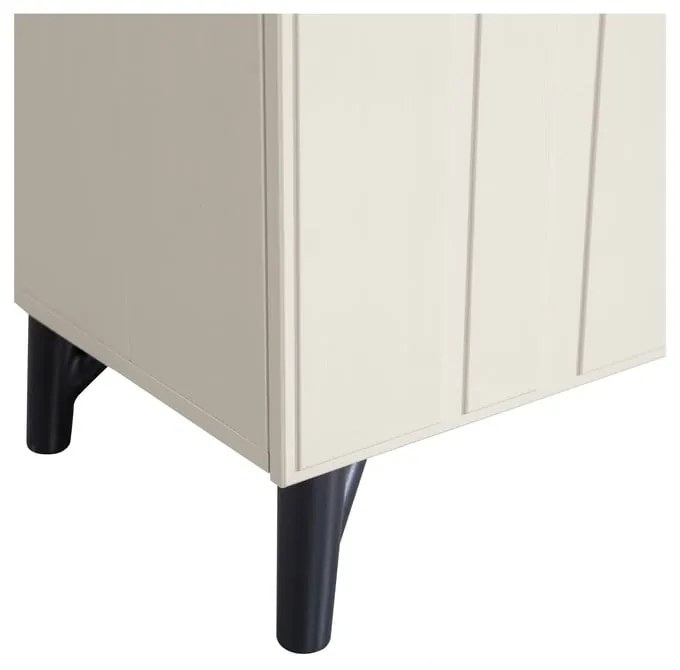 Krémszínű borovi fenyő TV-állvány 181x56 cm Miller – WOOOD
