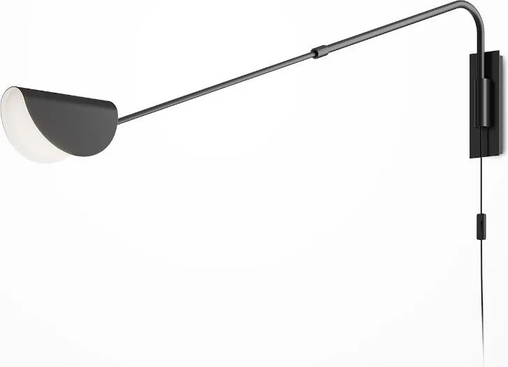Maytoni modern fali lámpa mollis fekete mymod126wl-01b1