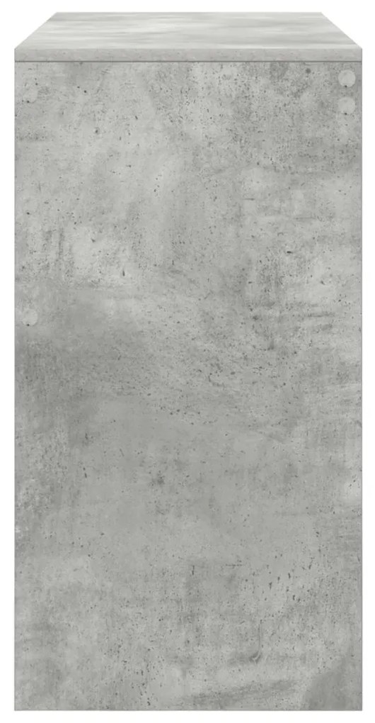 Íróasztal Beton szürke Forgácslap beton szürke felülettel
