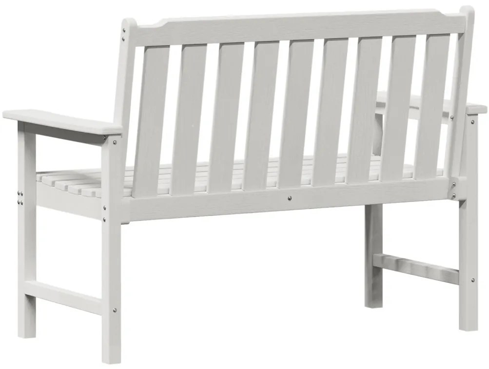 kerti pad fehér 120 cm HDPE