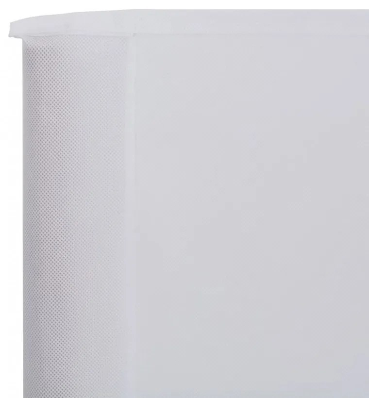 homokfehér szövet 6-paneles szélfogó 800 x 120 cm