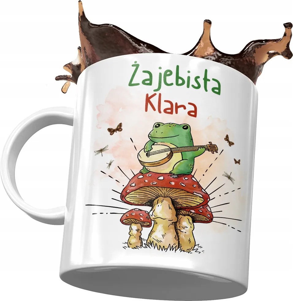 Bögre Klára Barátnő Ajándék Nyomtatott Fotóval