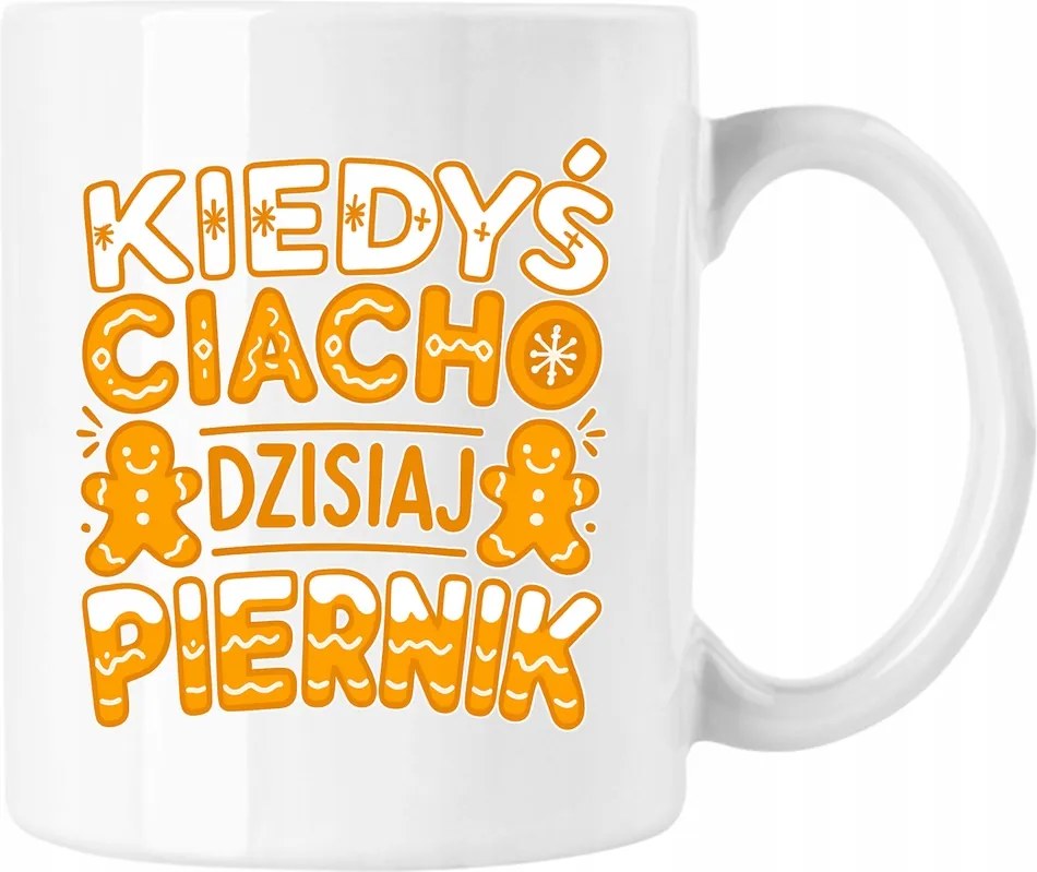 Bögre Régi sütemény ma mézeskalács fehér 330ml