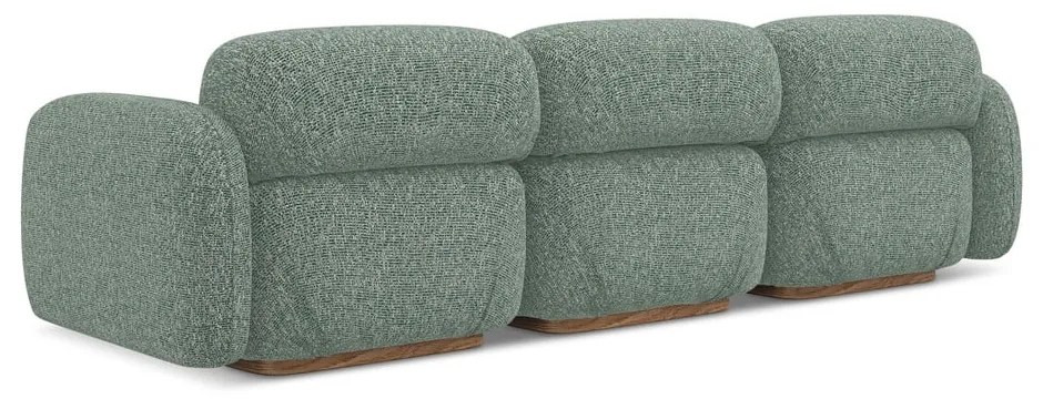 Világoszöld moduláris kanapé 270 cm Ailani – Makamii