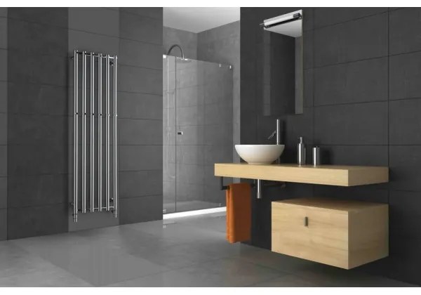 P.M.H. R2C/6 - ROSENDAL fürdőszobai létra törölközőszárító radiátor 525 W 150 cm fényes króm