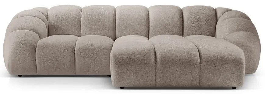 Bézs sarokkanapé (jobb oldali) Diana – Micadoni