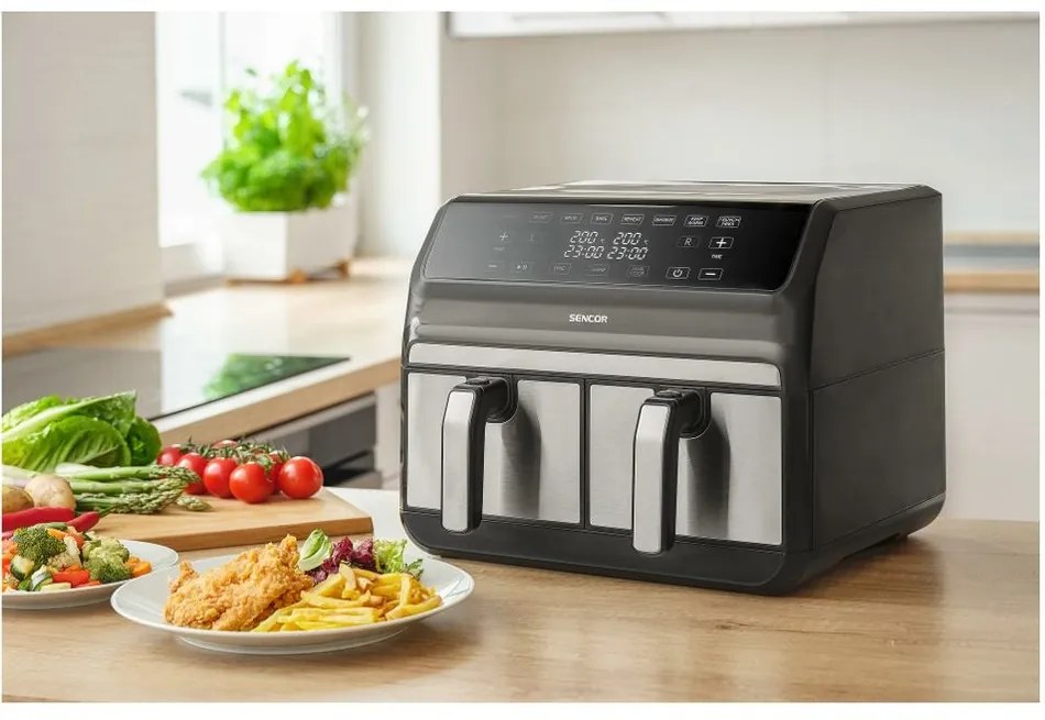 Sencor SFR 9500SS forrólevegős fritőz