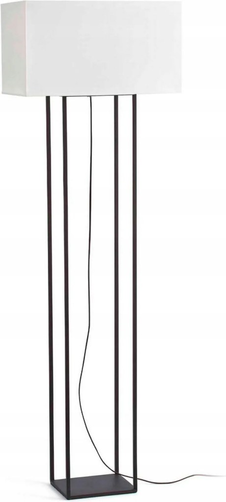 Faro Vesper barna állólámpa, minimalista dizájn, E27, 350 cm-es kábel