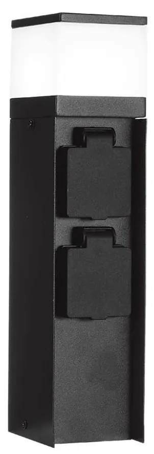 V-Tac Kültéri lámpa 2 aljzattal 1xG9/11W/230V IP44 VT1699
