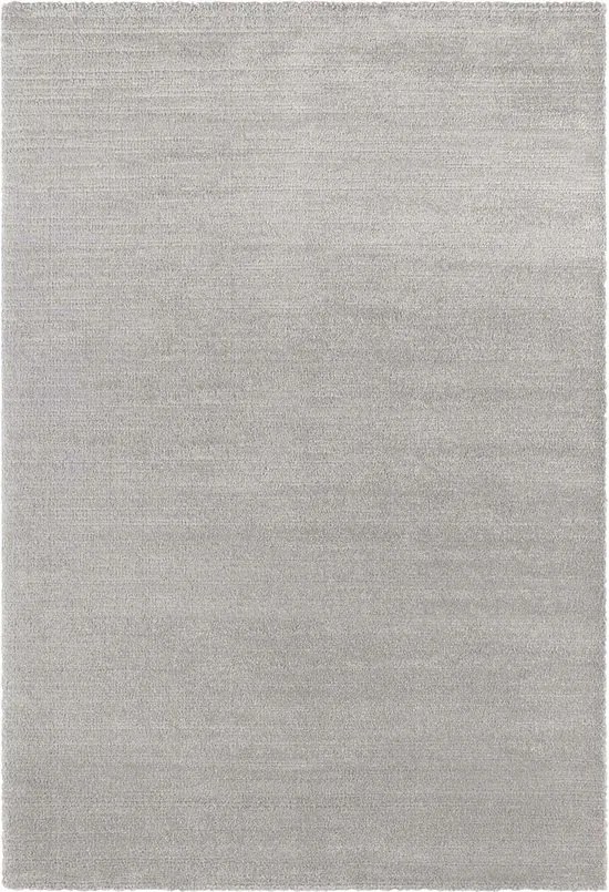 Szőnyeg nappaliba 200x290cm, plüss világosszürke szál,