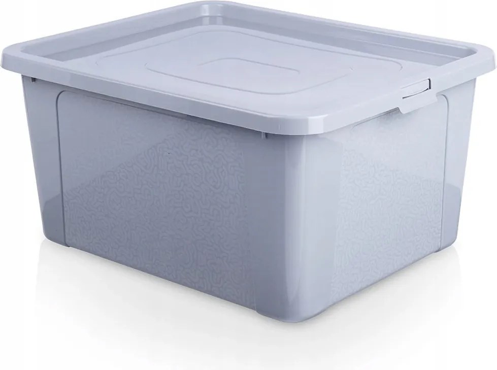 Tárolódoboz Műanyag Nagy Doboz Játékok 20 L Fedél