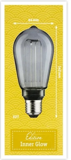 LED Izzó INNER ST64 E27/3,5W/230V 1800K - Paulmann 28880