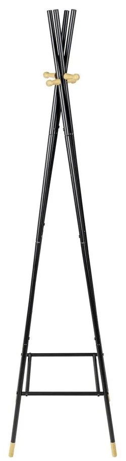 Fekete fém fogas Loft – Wenko