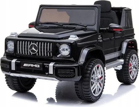 Mercedes AMG G63 4x4 akkumulátoros elektromos kisautó távirányítóval piros