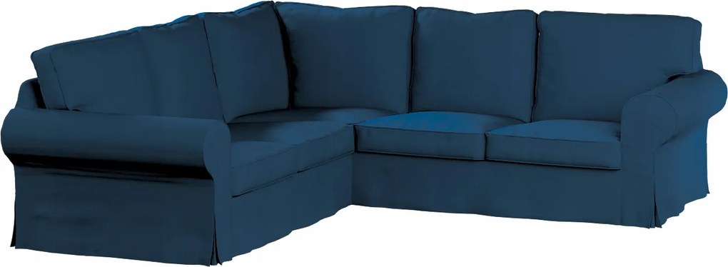 Dekoria Ektorp Ikea sarokkanapé huzat kék