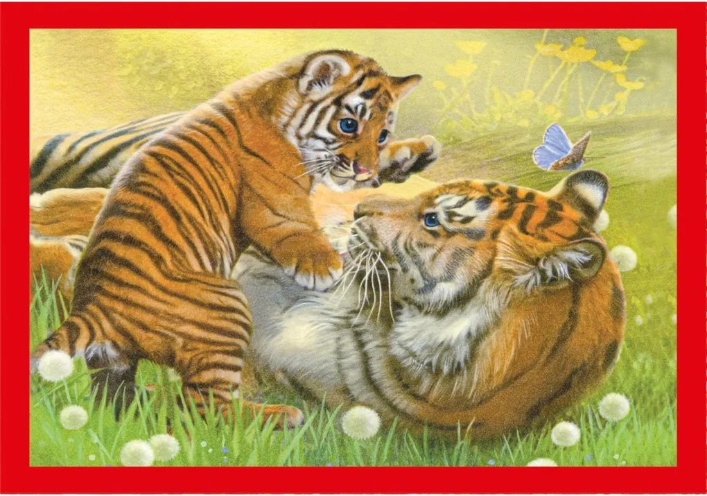 Állatos Baby Cuddles 4 az 1-ben puzzle Clementoni