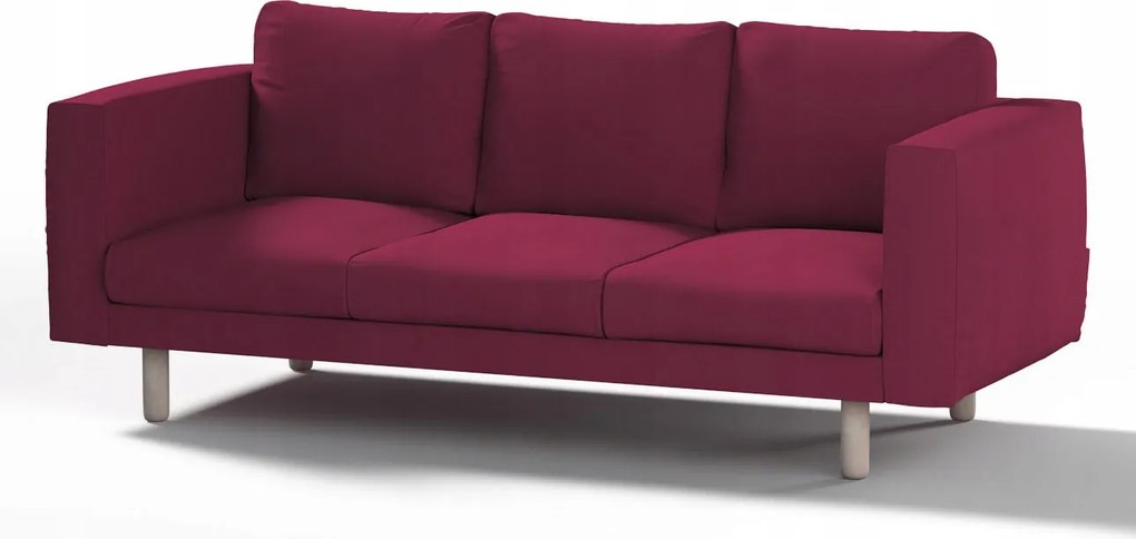 Dekoria Norsborg 3 személyes kanapé huzat Ikea rózsaszín