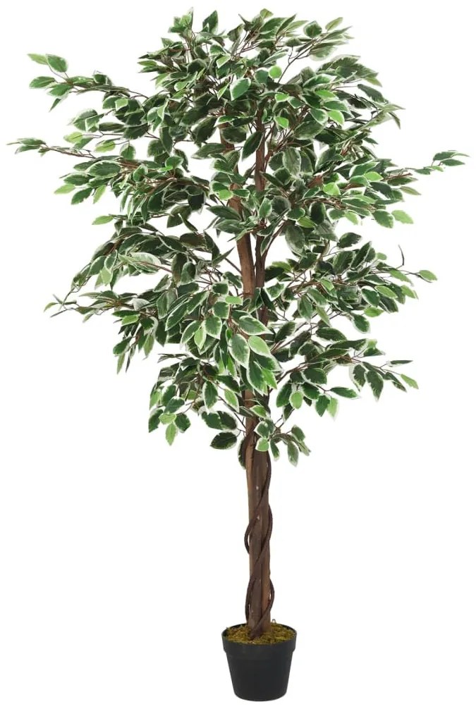 vidaXL zöld mű fikusz fa 756 levéllel 150 cm