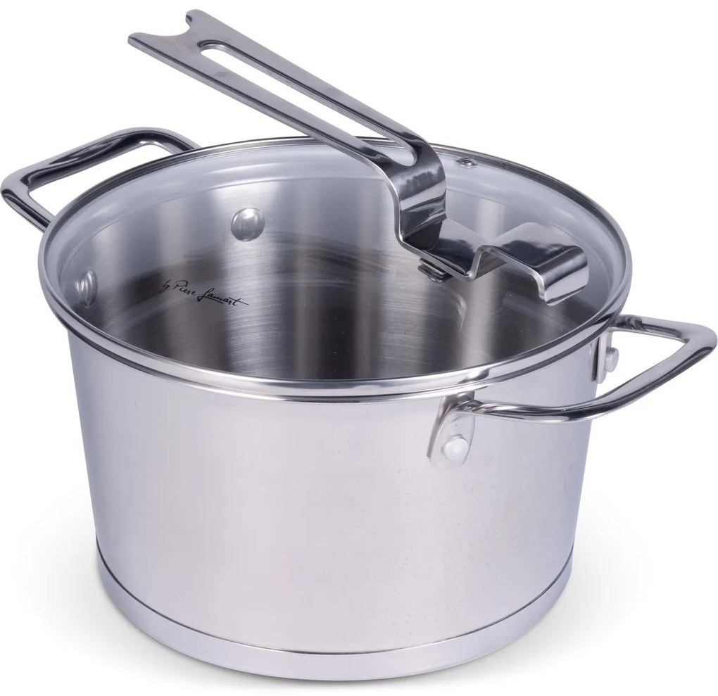 Lamart LT1273 fedeles serpenyő Conic átmérő 18 xmagasság 10 cm
