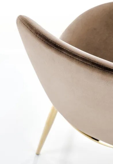 K-460 étkezőszék bézs arany