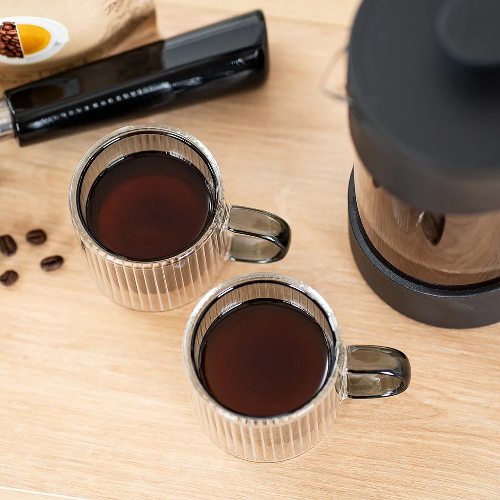 4Home Haze Hot&Cool termo pohár lungo 100 ml,, 2 db