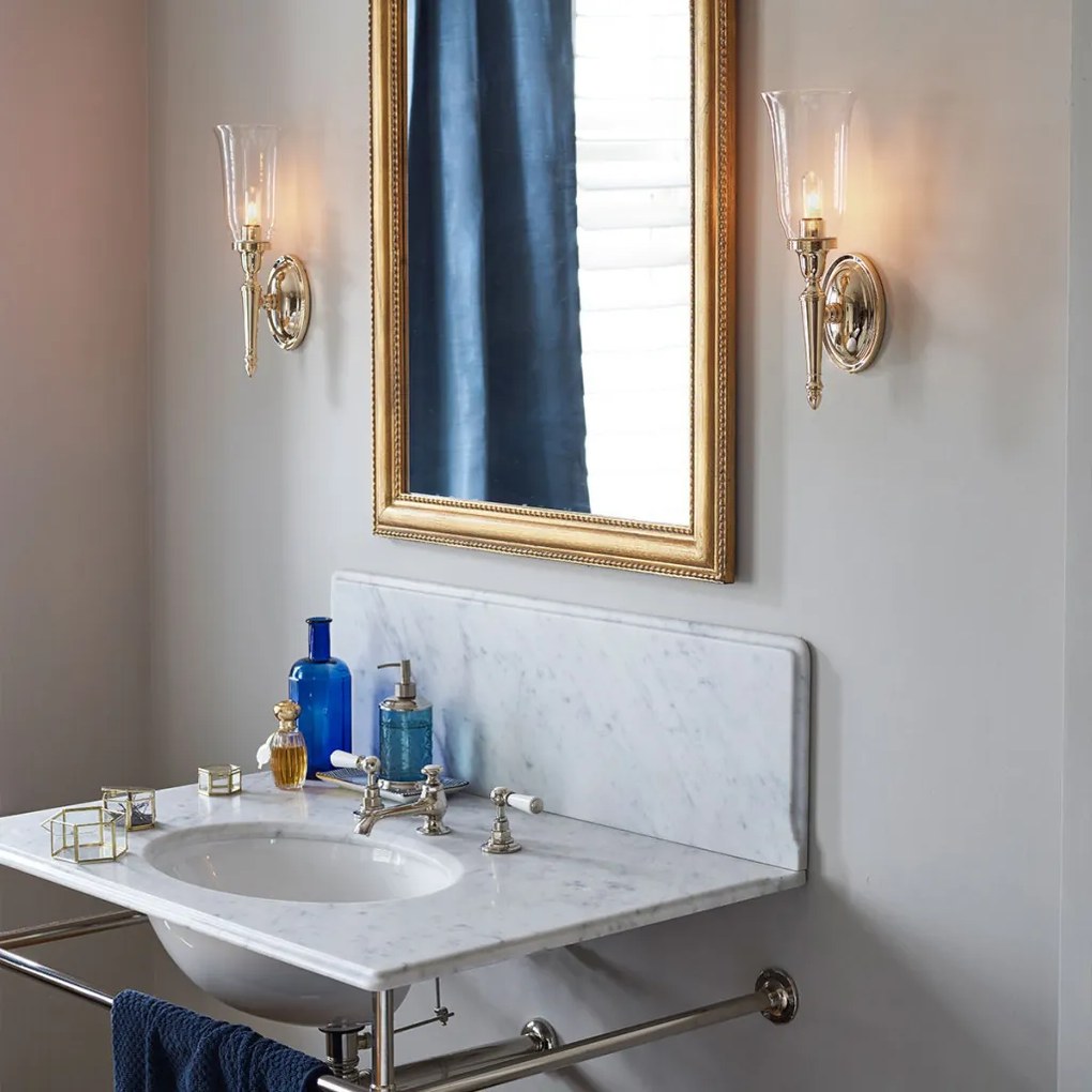 Elstead Lighting DRYDEN BATH-DRYDEN2-PB Fali lámpa 1x40W/G9 IP44